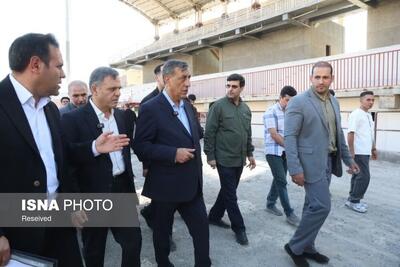 بازسازی اساسی ورزشگاه آزادی در حال انجام است