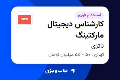 استخدام کارشناس دیجیتال مارکتینگ در ناتژی