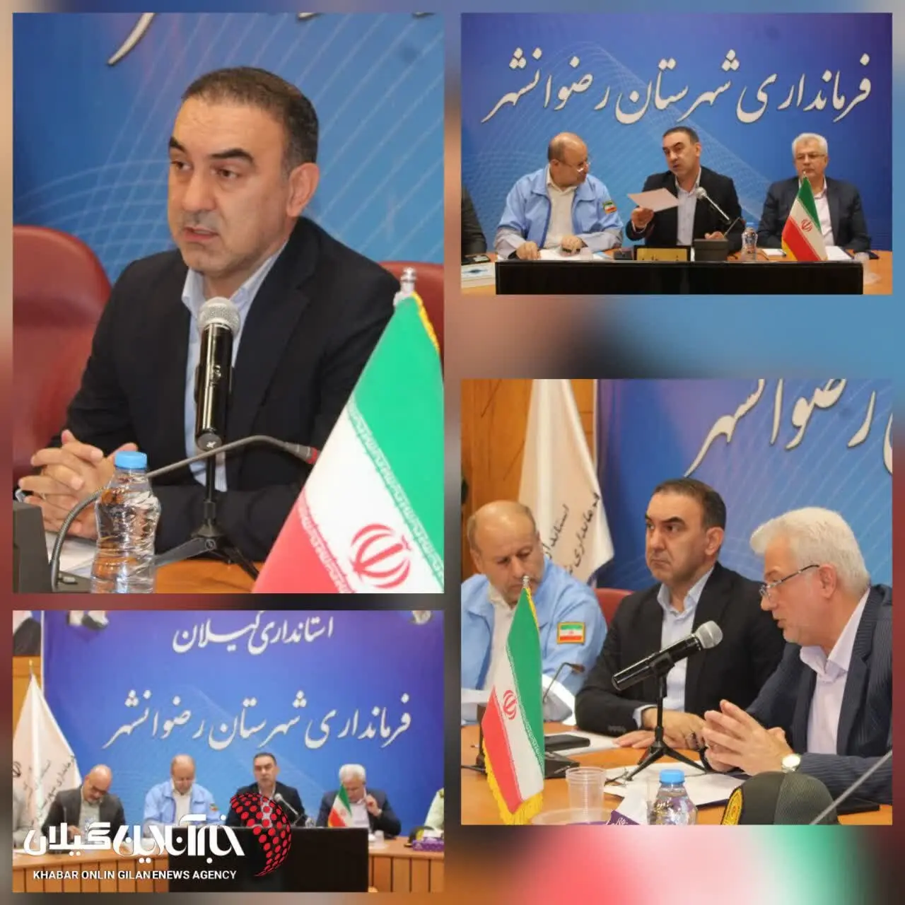 فرماندار رضوانشهر: در زمان بحران هیچ بهانهای برای دستگاههای اجرایی پذیرفته نیست