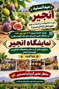  جشنواره انجیر و بازی‌های بومی‌محلی در آرادان برگزار می‌شود