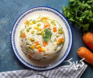 ماش پلو بدون گوشت و مرغ؛ ساده و کم هزینه - مجله اینترنتی کولاک