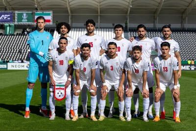  ایران - امارات؛ اولین گام امیدهای ایران برای طلای آسیا / ترکیب دو تیم اعلام شد