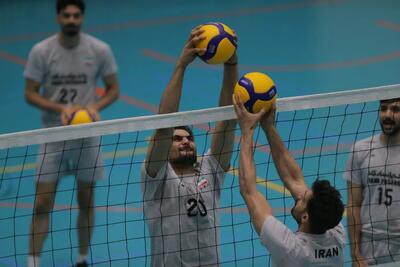 تمرینات مردان والیبال ایران در توسو برای حضور در بازیهای آسیایی ناگویا