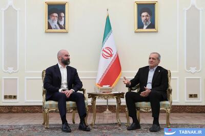  عکس: دیدار رئیس اتحادیه میهنی کردستان عراق با رئیس جمهور