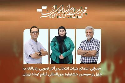  14 فیلم تجربی به چهل‌وسومین جشنواره فیلم کوتاه تهران راه یافتند - تسنیم
