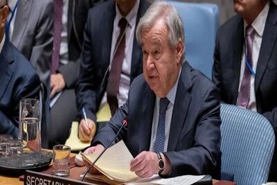  گوترش: تنها راه موضوع ایران، مذاکره است؛