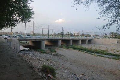  شکست دیواره رودخانه “ملنتی” در جیرفت