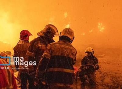 انفجار مهیب و آتش سوزی در محله فلاح تهران - اکونیوز