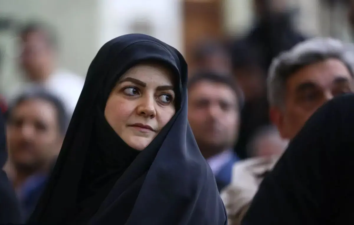 عکسی از دختر پزشکیان در بازار محلی هندوستان
