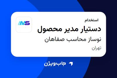  استخدام دستیار مدیر محصول در نوساز محاسب صفاهان