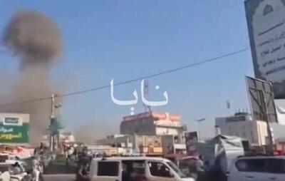فیلم/ تجاوز هوایی رژیم سعودی به منطقه الحوبان در شرق تعز یمن