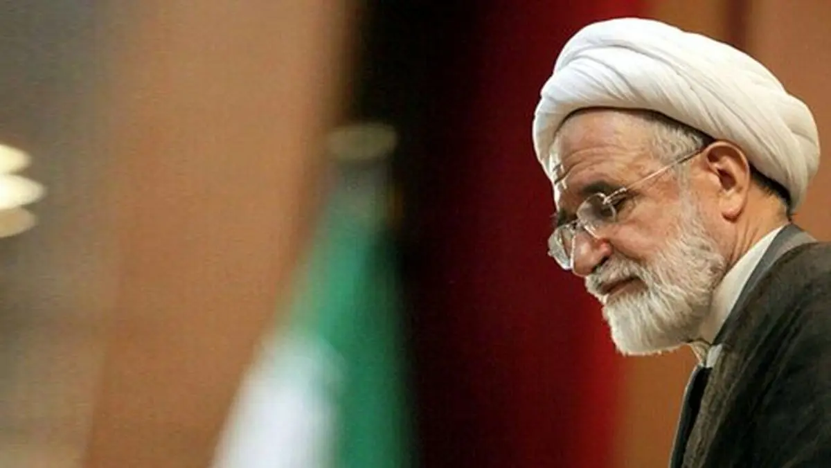  مهدی کروبی به دیدار آیت الله بیات زنجانی رفت+ عکس