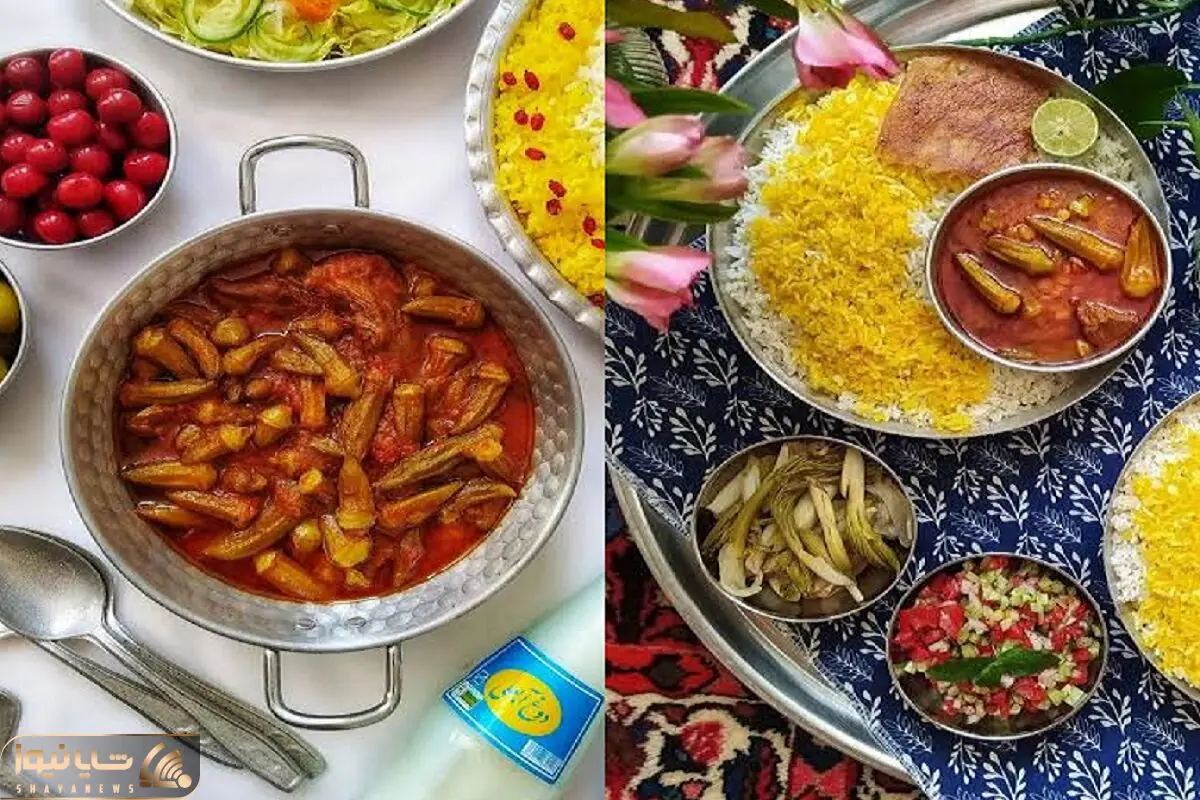 طرز تهیه خورشت بامیه مجلسی؛ با این ترفند ها لیز و لزج نمی شود