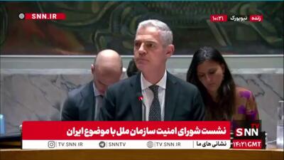 اظهارات جانبدارانه نماینده انگلیس در شورای امنیت: برای اعمال فشار بیشتر علیه ایران آماده همکاری هستیم