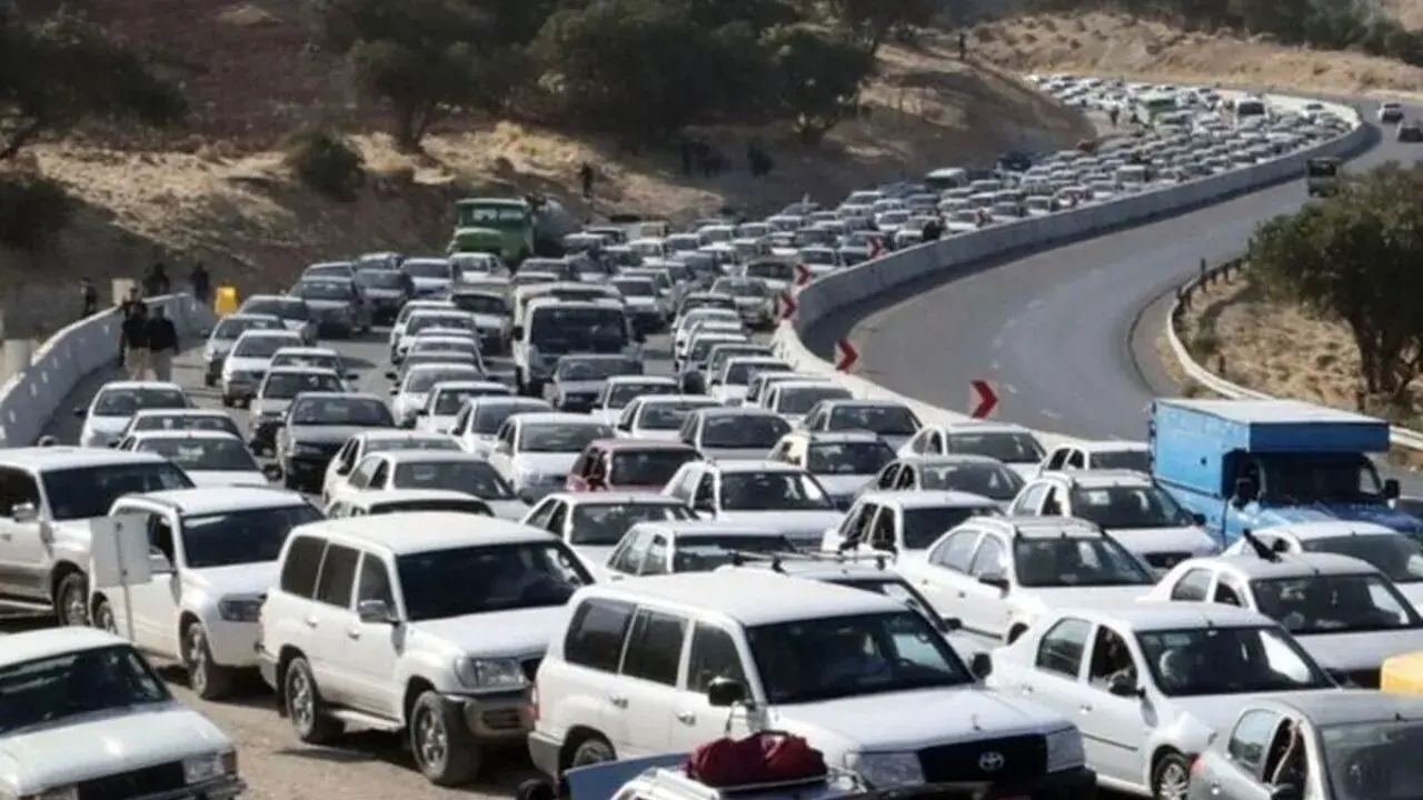 وضعیت ترافیک جاده چالوس و آزادراه تهران شمال