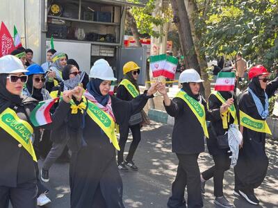 عکس/ حضور زنان جامعه مهندسین کشور در رزمایش مقتدرانه جانفدا | آخرین خبر