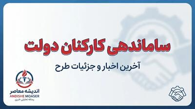  آخرین خبر از ساماندهی کارکنان دولت تا امروز ۲۷ شهریور ۱۴۰۵؛ جزئیات ثبت اطلاعات نیروهای شرکتی و پرداخت مستقیم حقوق
