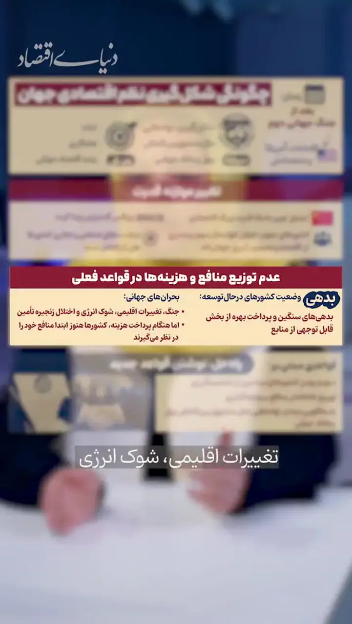 چه کسی قواعد اقتصاد جهان را مینویسد؟