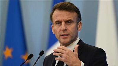 مکرون خواستار راهکار دیپلماتیک برای تضمین باز بودن تنگه هرمز شد