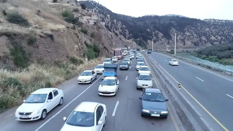 اعمال محدودیتهای ترافیکی در محور رشت-قزوین