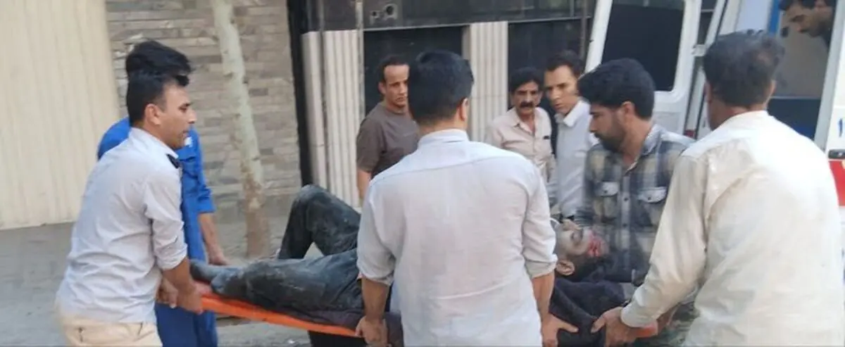 مصدومیت کارگر ساختمانی به دلیل سقوط به چاهک آسانسور در خرمآباد