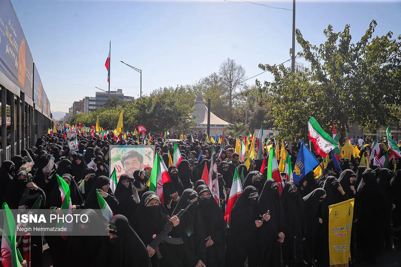 حضور رئیس دفتر رئیسجمهور در رزمایش جانفدایان ایران