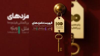 نامزدهای پانزدهمین جشنواره بینالمللی فیلم ۱۰۰ معرفی شدند
