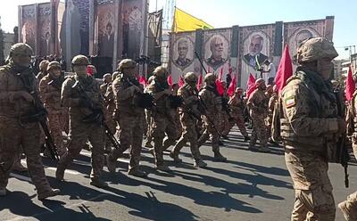 حضور خاخام بزرگ کلیمیان در رزمایش جانفدای ایران