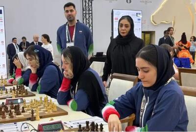 ملیپوشان زنان ایران با درخشش در دور سوم المپیاد جهانی شطرنج، بر فرانسه غلبه کردند