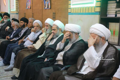  گزارش تصویری: مراسم ترحیم آیت الله غیب غلامی