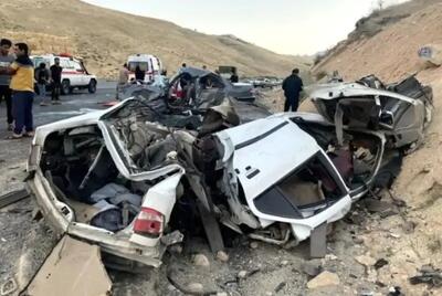  ۷ فوتی و ۹ مصدوم در پی تصادف مرگبار پژو ۴۰۵ با کامیونت در سیستان