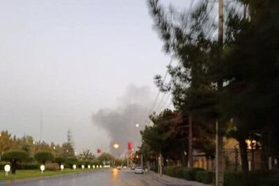 منشا دود مشاهده شده در آسمان مشهد آتش سوزی خار و خاشاک است | آخرین خبر