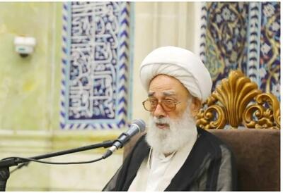  مرجع فقید آیت‌الله محفوظی علم، اخلاق و تقوا را در وجود خود جمع کرده بود+ تصاویر مراسم