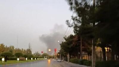 دود گسترده در آسمان مشهد؛ آتشنشانی درباره منشأ آن توضیح داد