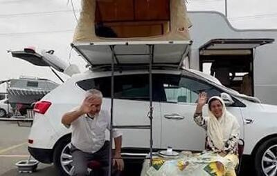 در سبزوار یک خودروی چینی تبدیل به خانه شد
