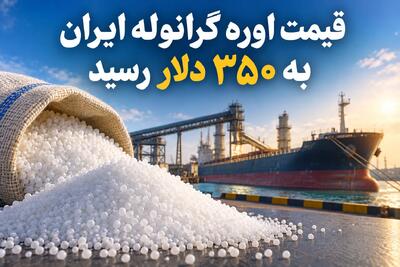  قیمت اوره گرانوله ایران به ۳۵۰ دلار رسید؛ ابهام در عبور کشتی‌ها از تنگه هرمز
