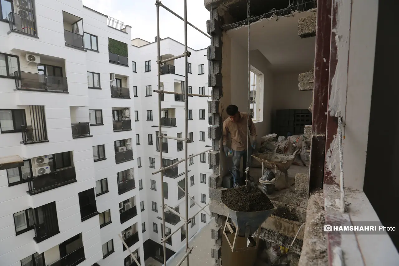 مجموعه ساختمانی هارمونی در مسیر بازسازی