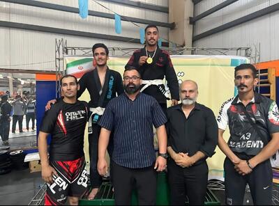 طوفان مدالهای مازندران در مسابقات جوجیتسو برزیلی قهرمانی کشور/ قهرمانی مقتدرانه در مسیر جهانی استانبول