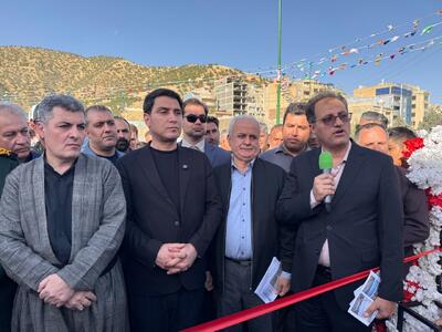 کمربندی غربی مریوان به بهره برداری رسید