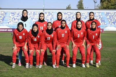  نایب‌قهرمانی دختران نوجوان فوتبال ایران در کافا