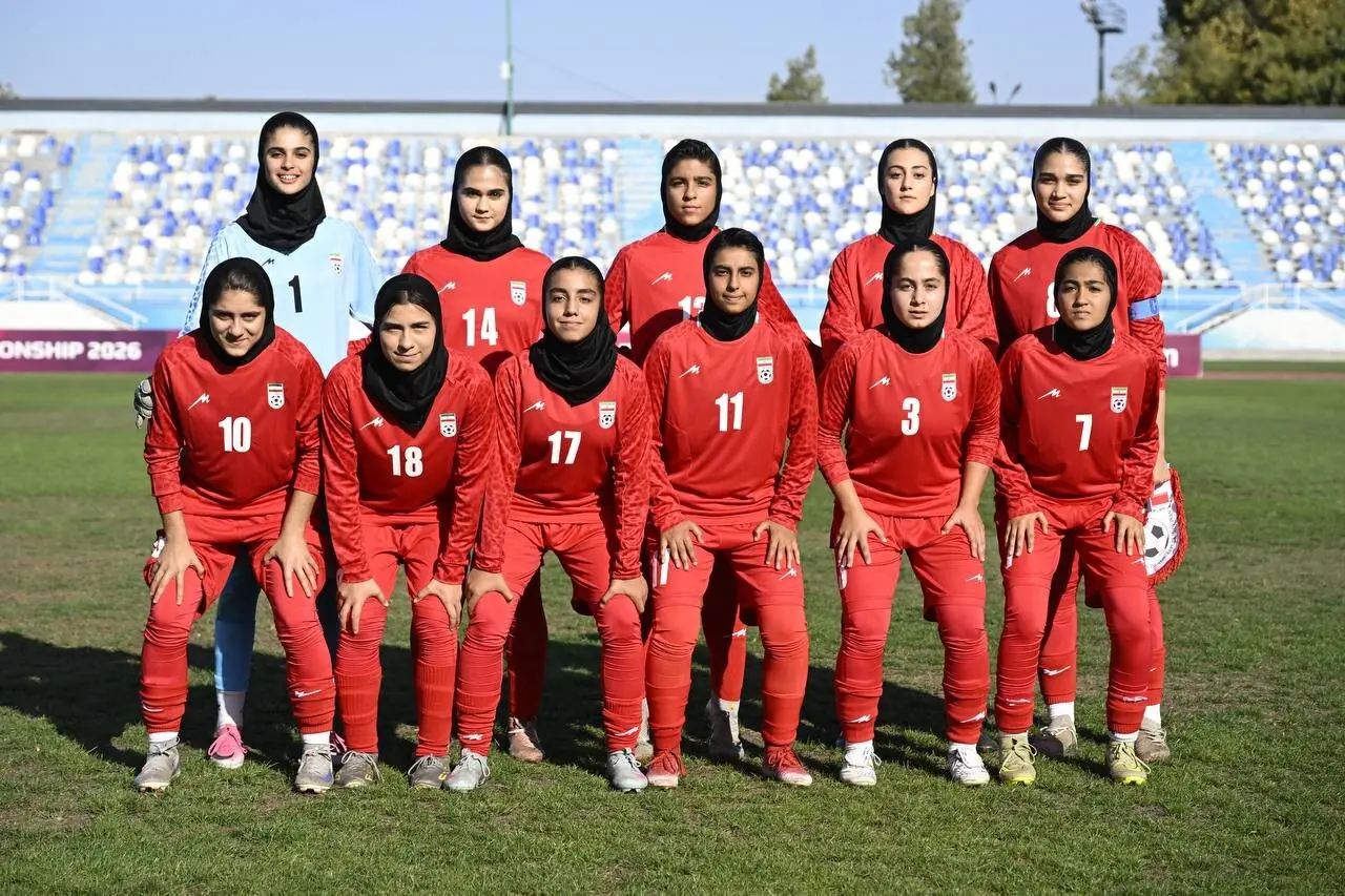 نایبقهرمانی دختران نوجوان فوتبال ایران در کافا
