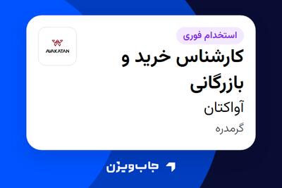 استخدام کارشناس خرید و بازرگانی - آقا در آواکتان