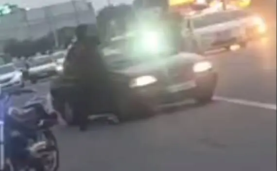 فیلم/ بازداشت عوامل نزاع خیابانی در چالوس