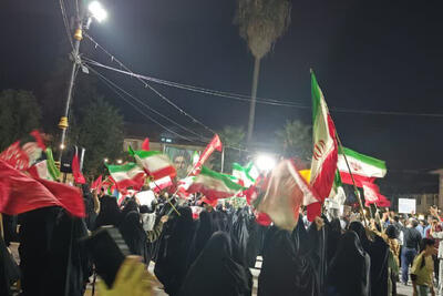 رودسری ها همنوا با مقاومت در دویست و دومین شب