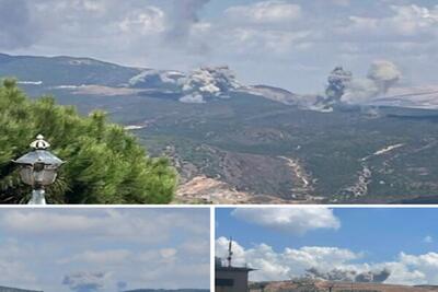 بمباران جنوب لبنان از سوی جنگندههای اسرائیلی
