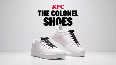  کمپین KFC با یک بند کفش، هویت برندش را روی کتانی آورد