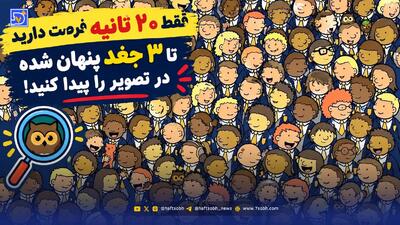 معما؛ فقط 20 ثانیه فرصت دارید تا 3 جغد پنهان شده در تصویر را پیدا کنید