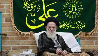  عیادت نمایندۀ رهبر انقلاب از آیت‌الله شبیری‌زنجانی | آخرین خبر