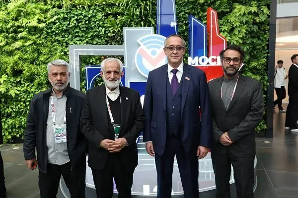 دیدار هیأت مدیریت شهری تهران با رئیس دومای شهر مسکو