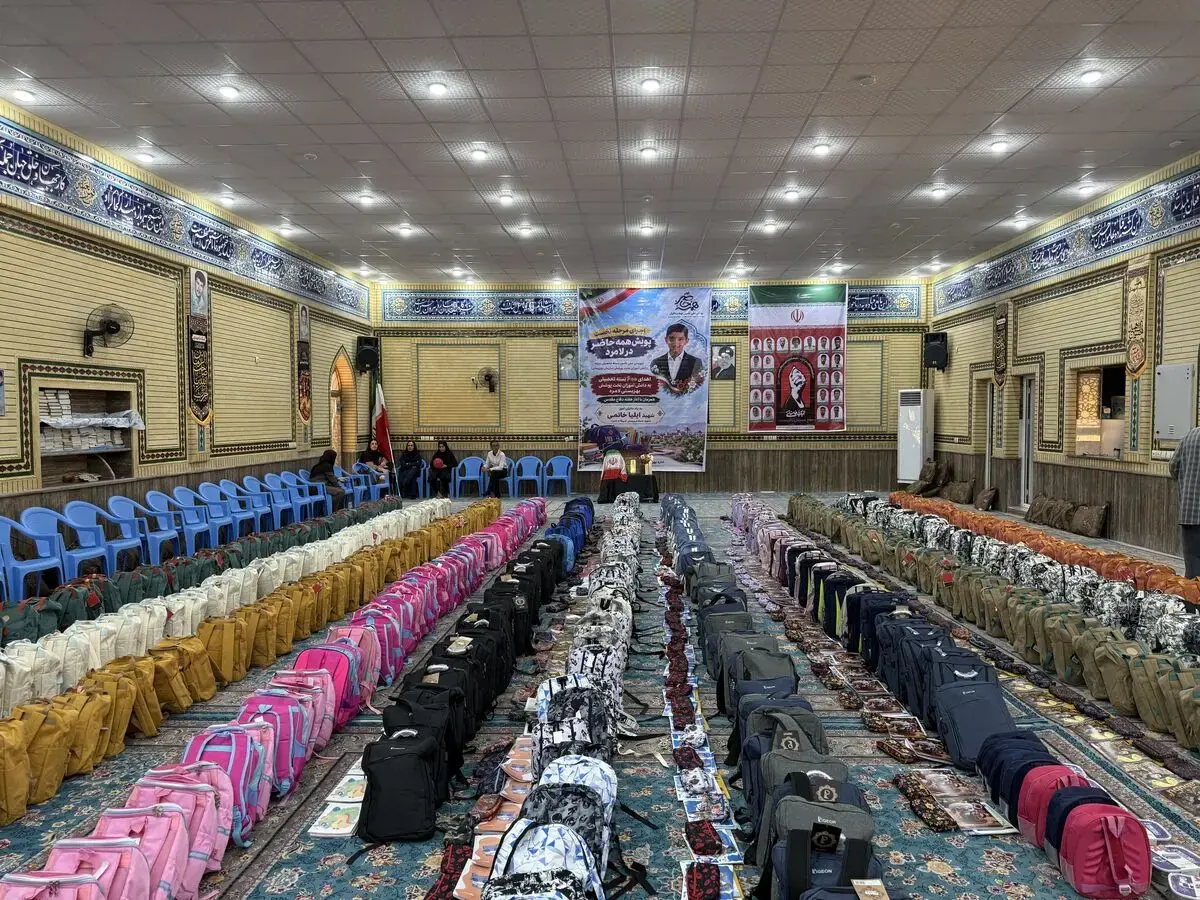 لبخند ۶۰۰ دانشآموز بهزیستی لامرد با «پویش همه حاضر»